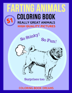 Farting Animals Coloring Book